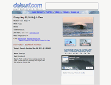 Tablet Screenshot of delsurf.com